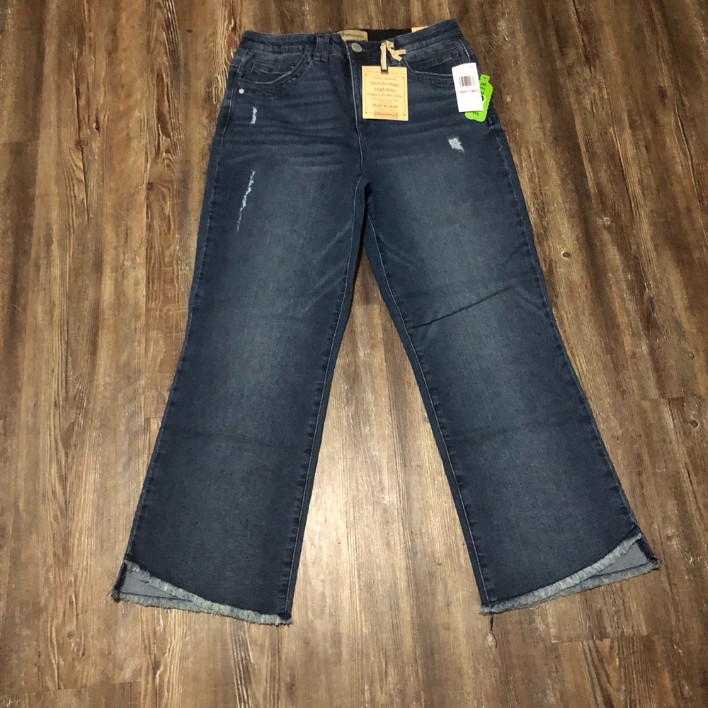 Democracy Indigo Wide Leg Jeans